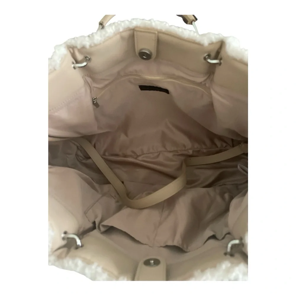 House of Harlow 1960 Sherpa Leather Weekender Bag